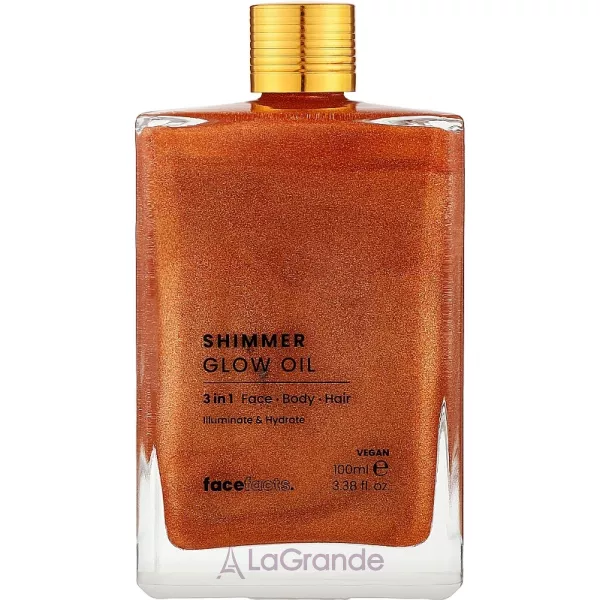 Face Facts Shimmer Glow Oil �����-������ ��� ����, ���� � �����