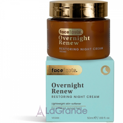 Face Facts Overnight Renew Restoring Night Cream      