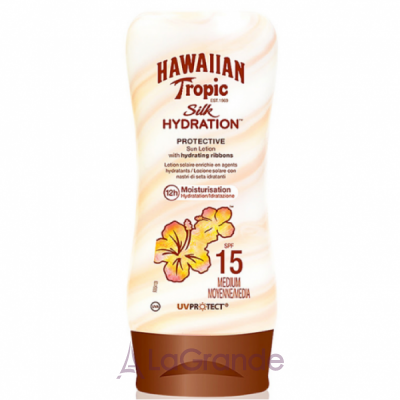 Hawaiian Tropic Silk Hydration Protective Sun Lotion SPF15      SPF 15