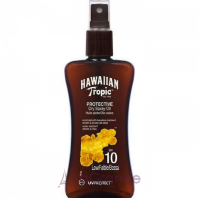 Hawaiian Tropic Protective Dry Spray Sun Oil SPF 10     SPF 10