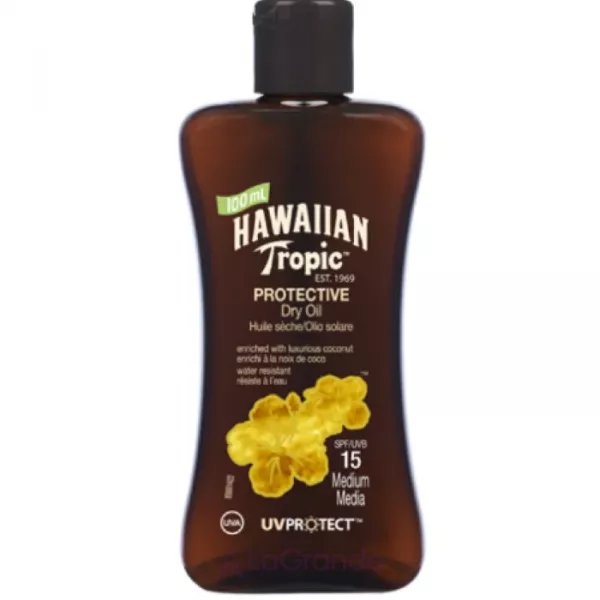 Hawaiian Tropic Protective Dry Oil SPF15 ���� ��� ��� ������� SPF15