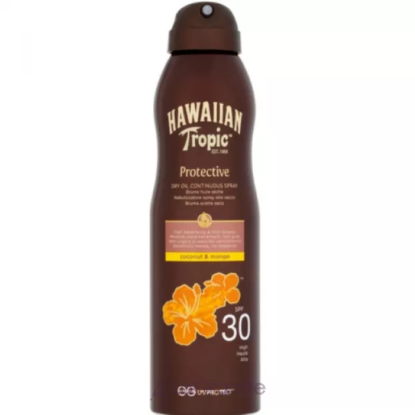 Hawaiian Tropic Protective Dry Oil Spray SPF 30 ���� ��� ��� ������� SPF 30