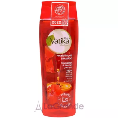 Dabur Vatika Naturals Nourishing Oil Shampoo Hibiscus   볺      