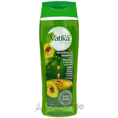 Dabur Vatika Naturals Nourishing Oil Shampoo Avocado   볺      