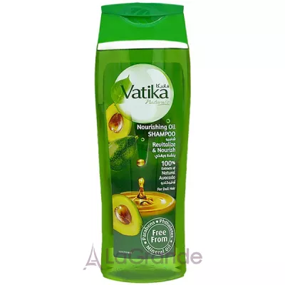 Dabur Vatika Naturals Nourishing Oil Shampoo Avocado         