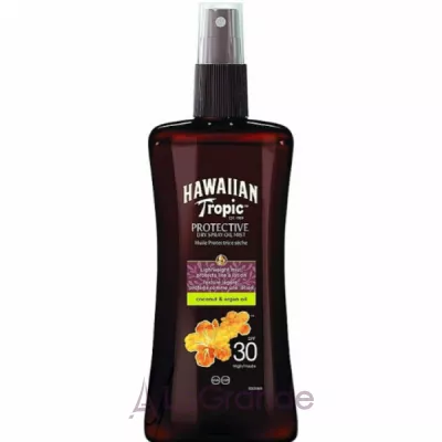 Hawaiian Tropic Protective Dry Spray Oil Mist SPF 30     SPF 30