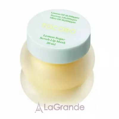 Tocobo Lemon Sugar Scrub Lip Mask -      