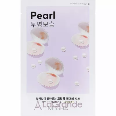 Missha Airy Fit Pearl Sheet Mask      