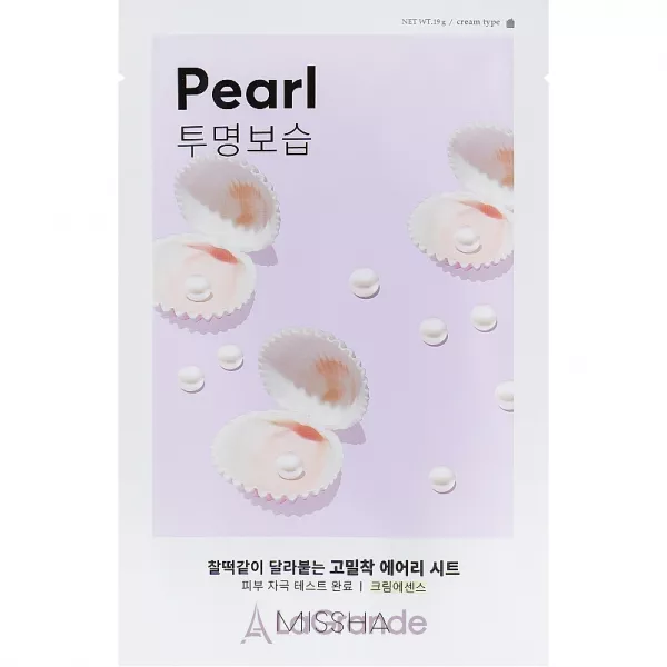 Missha Airy Fit Pearl Sheet Mask ����� ��� ���� � ���������� �������