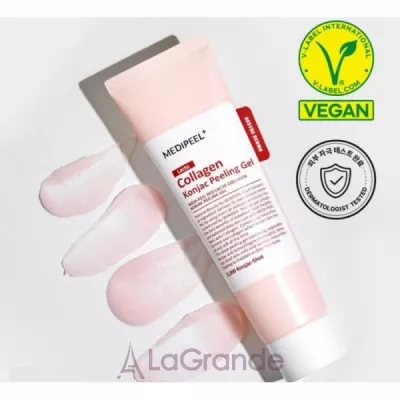 Medi-Peel Red Lacto Collagen Konjac Peeling Gel -      