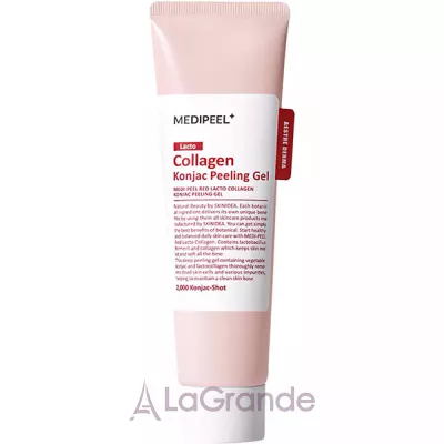 Medi-Peel Red Lacto Collagen Konjac Peeling Gel -      