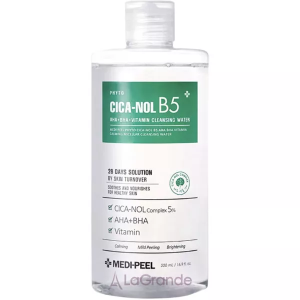 Medi-Peel Phyto Cica-Nol B5 AHA BHA Vitamin Calming Micellar Cleansing Water ������������� ����������� ���� � ���������� �������� � ���������
