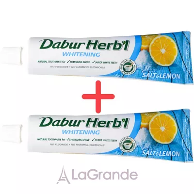 Dabur Herbl Salt & Lemon Natural Toothpaste     2   150 