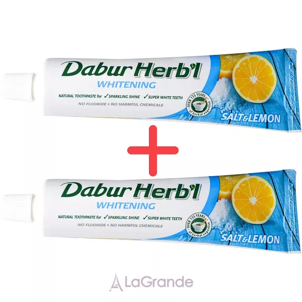 Dabur Herb�l Salt & Lemon Natural Toothpaste �������� ����� ����� 2 ��. � 150 ��