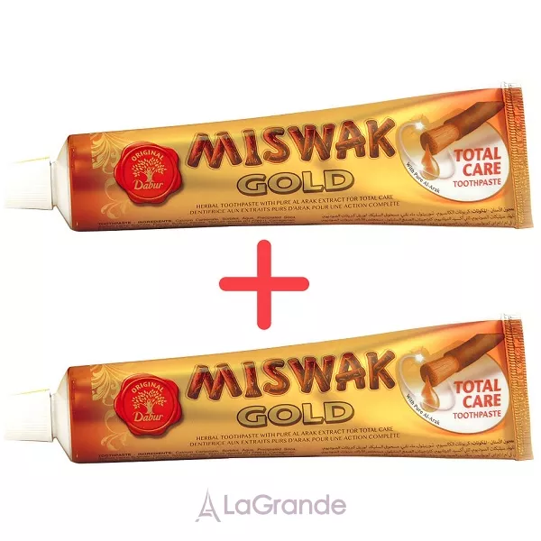 Dabur Miswak Gold Toothpaste �������� ������ ����� ������ ���� 2 �� � 120 �� + 50 ��