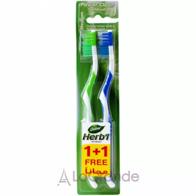 Dabur Herb'l Toothbrush 1+1     1+1