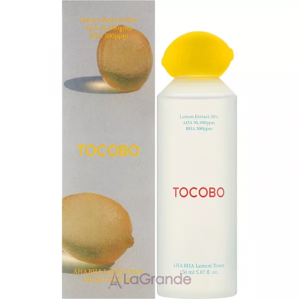 Tocobo AHA BHA Lemon Toner �������� ����� � AHA- � BHA-��������� �� ������� �