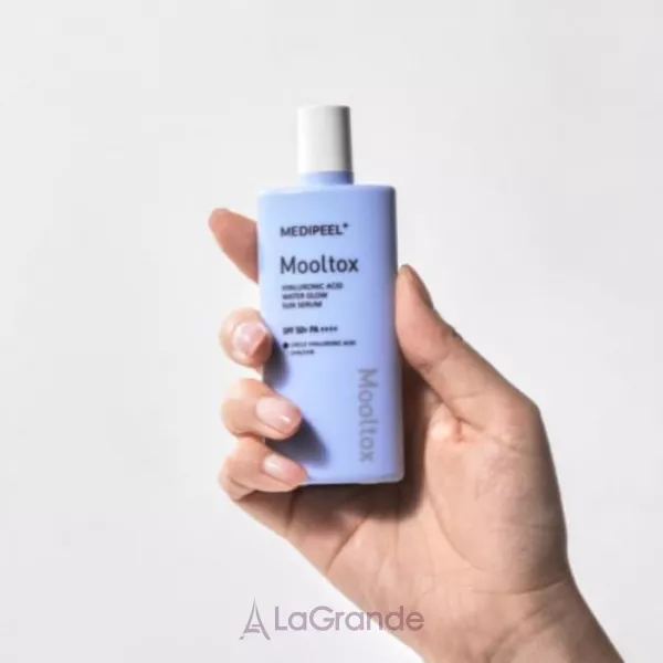Medi-Peel Hyaluronic Acid Mooltox Water Glow Sun Serum SPF 50+ PA++++ ������������ ��������� ��� �������