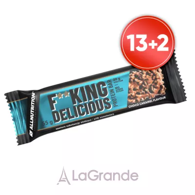 Allnutrition F**king Delicious Protein Bar Chocolate Caramel   