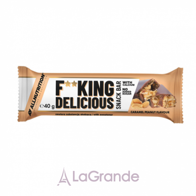 Allnutrition Fitking Delicious Snack Bar Caramel Peanut   