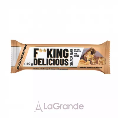 Allnutrition Fitking Delicious Snack Bar Caramel Peanut   