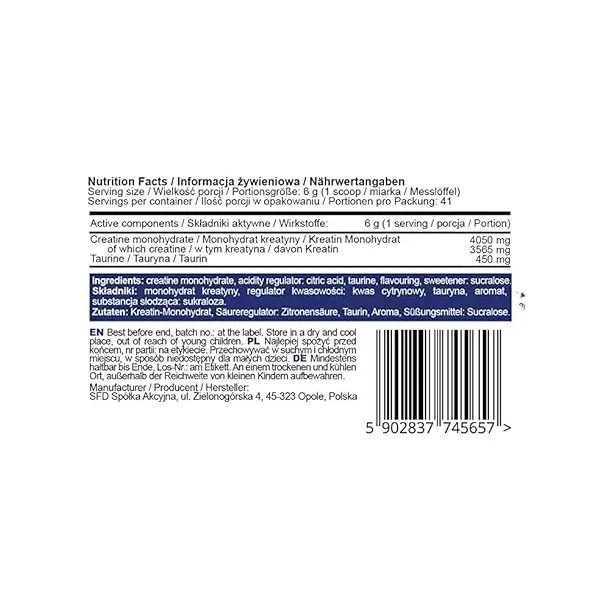 Allnutrition Creatine Muscle Max Lemon ������� 