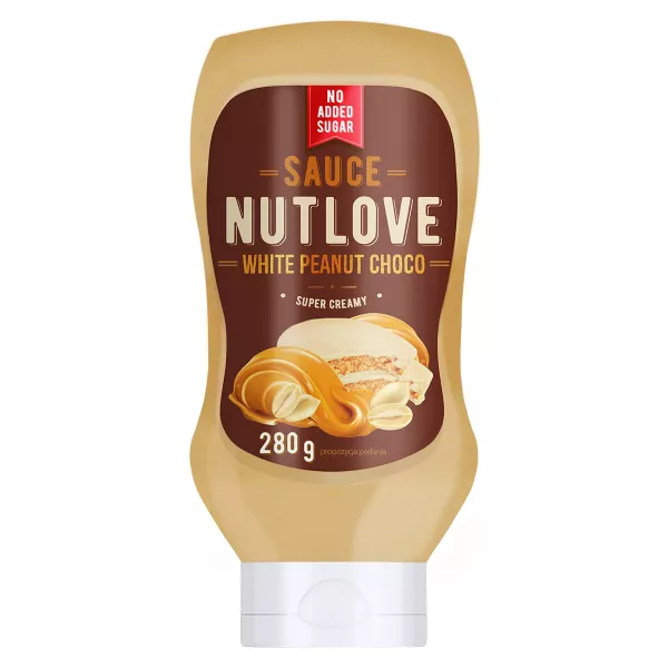 Allnutrition Nutlove Sauce White Peanut Choco ���� �� ����� ��������� ����� � ������ ����� ��������
