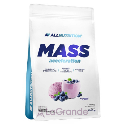 Allnutrition Mass Acceleration Blueberry  