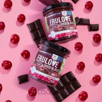 Allnutrition Frulove Choco In Jelly Cherry - 