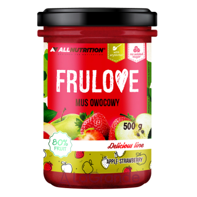 Allnutrition Frulove Mus Owocowy Apple-Strawberry   -