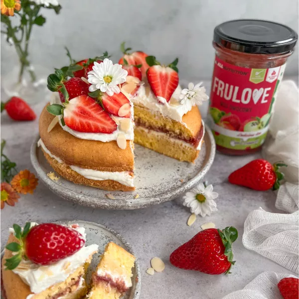Allnutrition Frulove Mus Owocowy Apple-Strawberry ��������� ��� 
