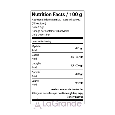 Allnutrition MCT Keto Oil   