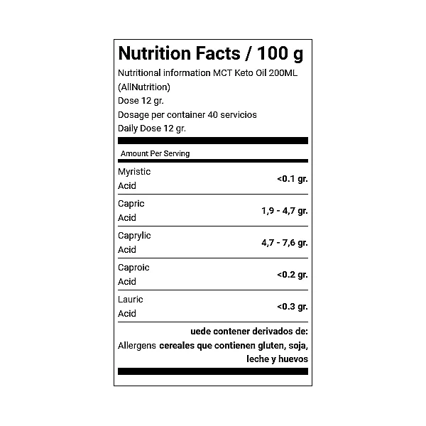 Allnutrition MCT Keto Oil ������� ������� 