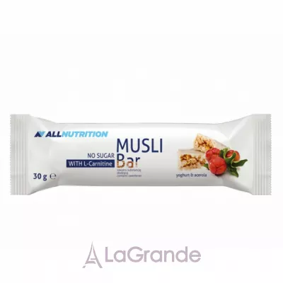 Allnutrition Musli Bar L-carnitine Yogurt Acerola  