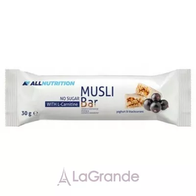 Allnutrition Musli Bar L-carnitine Black Currant  