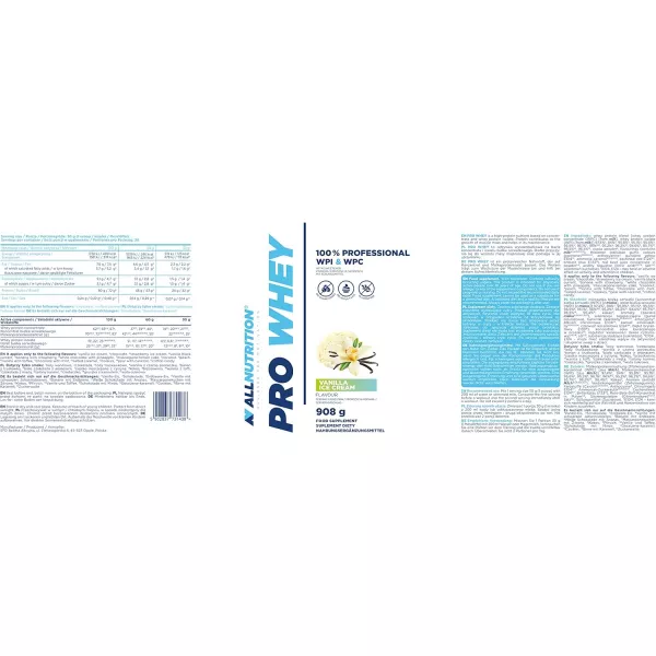 Allnutrition Pro Whey Vanilla Ice Cream ������� 