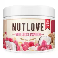 Allnutrition Nutlove White Choco Raspberry with Almond & Coconut ���� �� ������ ������ �������� � ��������� ��������, ��������� ������� � ����������������� �������