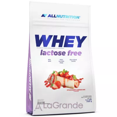 Allnutrition Whey Lactose Free Strawberry Cheesecake     