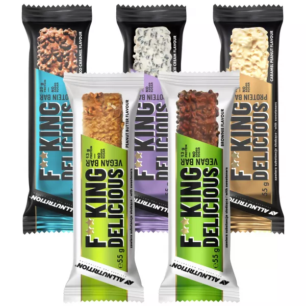 Allnutrition Fitking delicious Vegan Bar Brownie �������������� ���������� �������� 