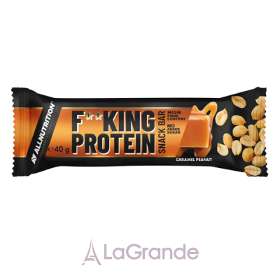 Allnutrition Fitking Protein Snack Bar Caramel Peanut   