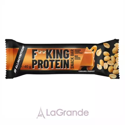 Allnutrition Fitking Protein Snack Bar Caramel Peanut   