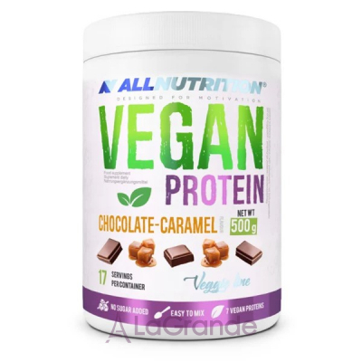 Allnutrition Vegan Protein Chocolate Caramel   