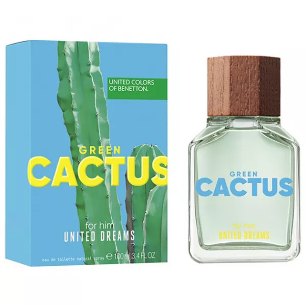 Benetton United Dreams Green Cactus For Him �������� ����