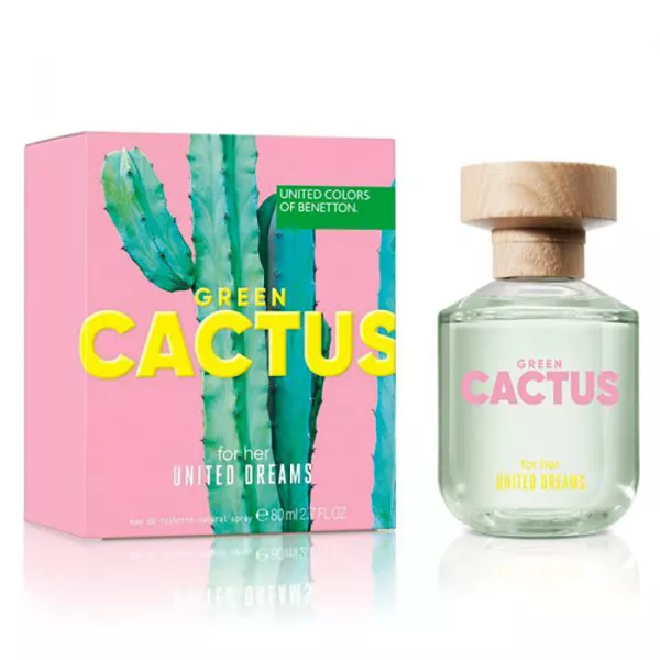 Benetton United Dreams Green Cactus For Her �������� ����