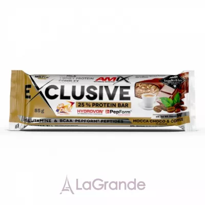 Amix Exclusive Protein Bar Mocha-Choco-Coffee   