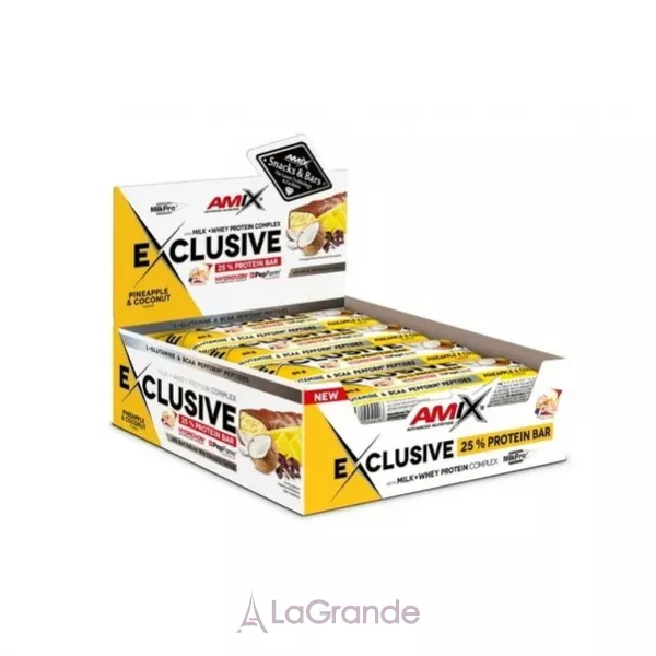 Amix Exclusive Protein Bar Pineapple-Coconut ����������� �������� 