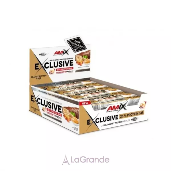 Amix Exclusive Protein Bar Peanut Butter Cake ����������� �������� 