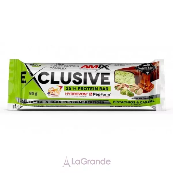 Amix Exclusive Protein Bar Pistachio Caramel ����������� �������� 