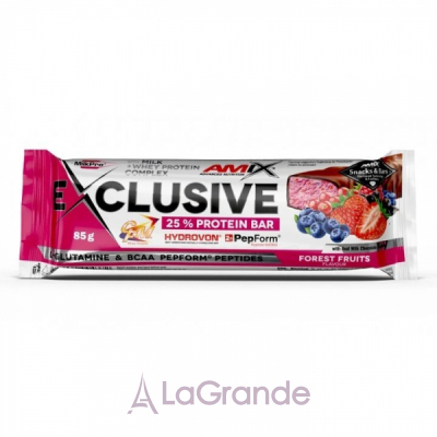 Amix Exclusive Protein Bar Forest Fruit   