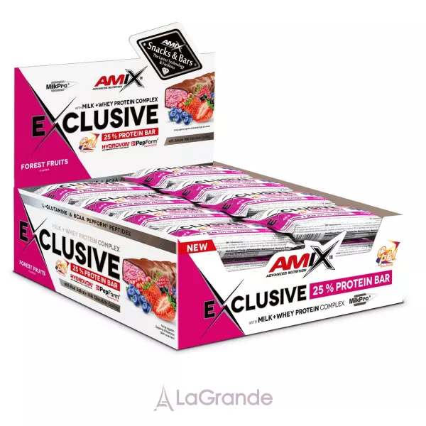Amix Exclusive Protein Bar Forest Fruit ����������� �������� 